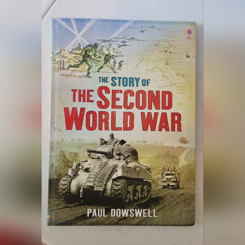EUC Usborne The Story of The Second World War book